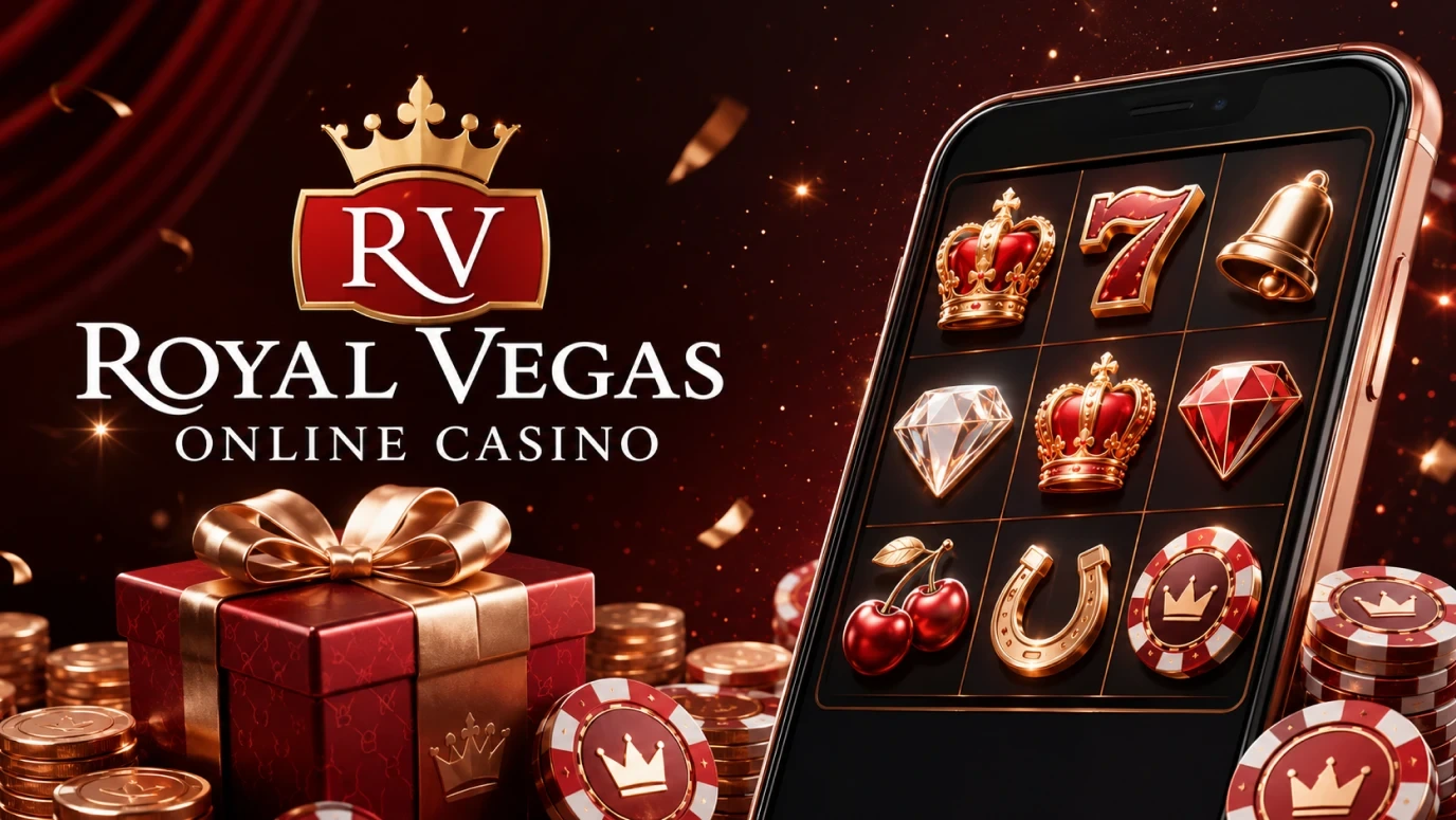 Featured pokies in the Royal Vegas lobby